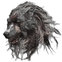 Black Wolf Mask-image